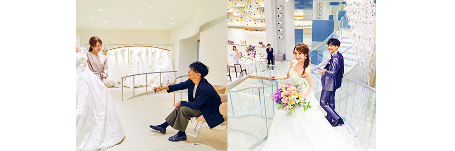 3．県内最大級のドレスサロン