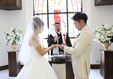 秋山様ご夫妻挙式写真01