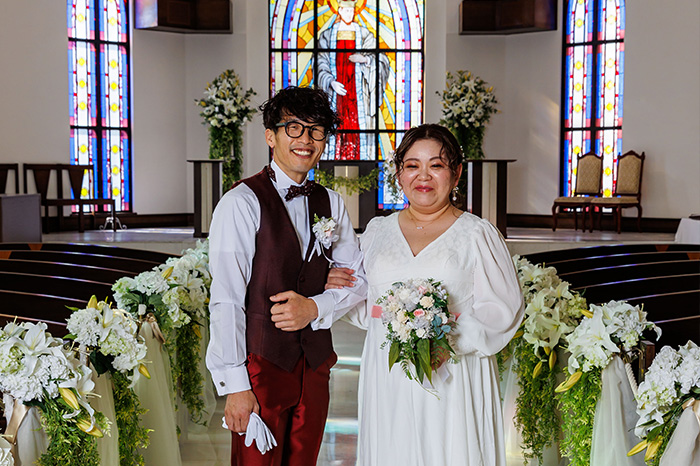 小山様ご夫妻挙式の様子2