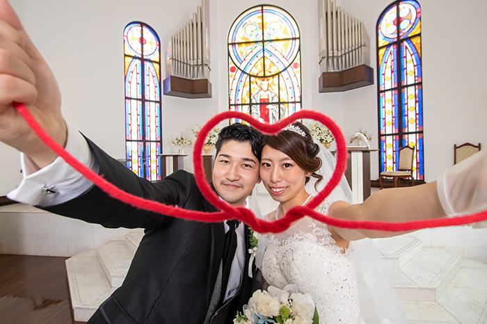 三森様ご夫妻挙式の様子2