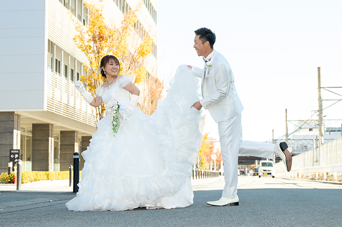 三森様ご夫妻挙式の様子2