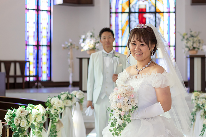 三森様ご夫妻挙式の様子3