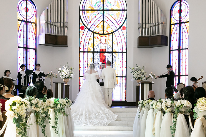 三森様ご夫妻挙式の様子2
