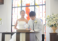 望月様ご夫妻挙式写真01