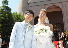 望月様ご夫妻挙式写真02