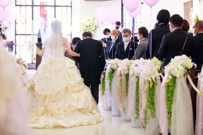 長田様ご夫妻挙式の様子8