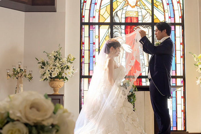 高沖様ご夫妻挙式の様子1
