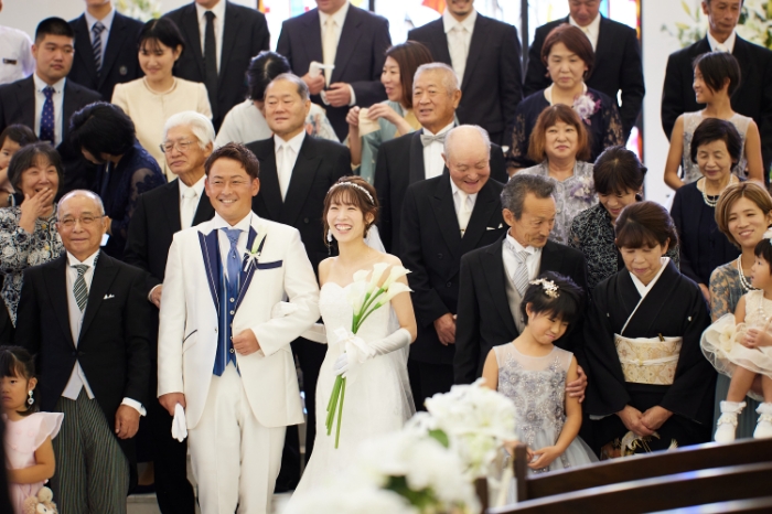 竹川様ご夫妻挙式の様子2